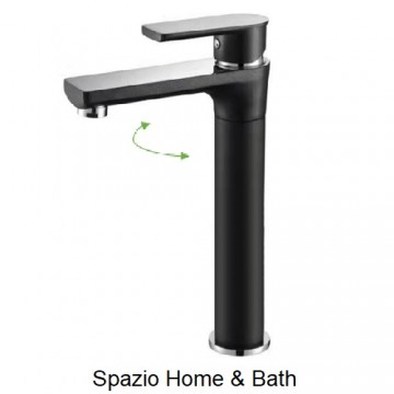21050.3001L.Chrome/Black Tall Basin Mixer