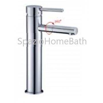 21050.1704.Chrome Tall Basin Mixer